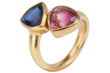 Athena Pink & Teal Tourmaline Ring
