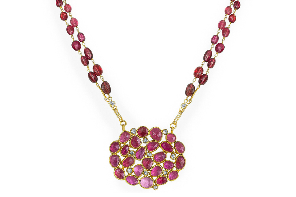 Adore Tourmaline & Diamond Necklace