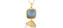 Poppy Labradorite & Baroque Pearl Pendant Necklace