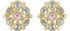 Posie Amethyst & Blue Topaz Stud Earrings