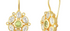 Posie Green Amethyst & Peridot Drop Earrings