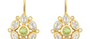 Posie Green Amethyst & Peridot Drop Earrings