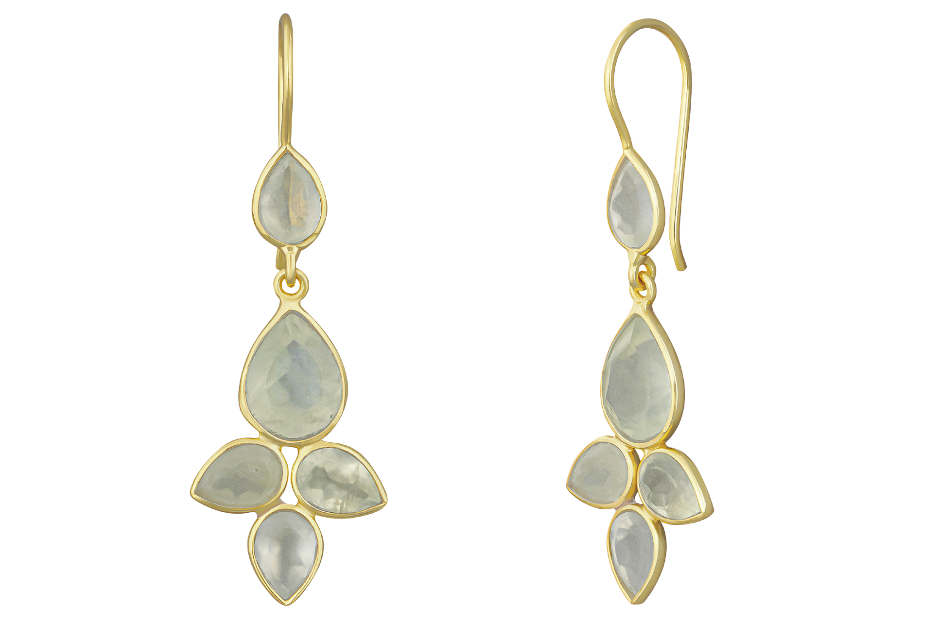 Hope Prehnite Drop Earrings