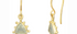 Orissa Prehnite Dotted Drop Earrings