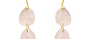 Kerala Rose Quartz Gemstone Earrings