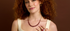 Diva Ruby & Gold Bead Necklace