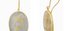 Golden Rutile Quartz Pebble Drop Earrings