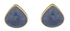 Blue Sapphire Pear-Shaped Stud Earrings