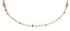 Sapphire & Tourmaline Rosary Style Necklace