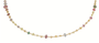 Sapphire & Tourmaline Rosary Style Necklace