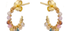 Shimla Tourmaline Hoop Earrings