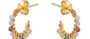 Shimla Tourmaline Hoop Earrings