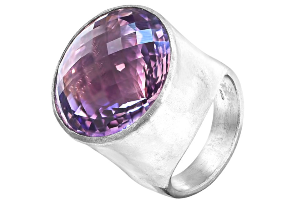 Amethyst Silver Limited Edition Ring