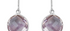 Natalia Silver Amethyst Earrings
