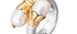 Fine Gold & Silver Pearl Crossover Ring