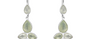 Hope Silver Prehnite Drop Earrings