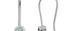 Sweetie Blue Topaz Silver Drop Earrings