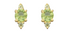 Skye Peridot Stud Earrings