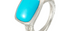Sleeping Beauty Turquoise Silver Ring