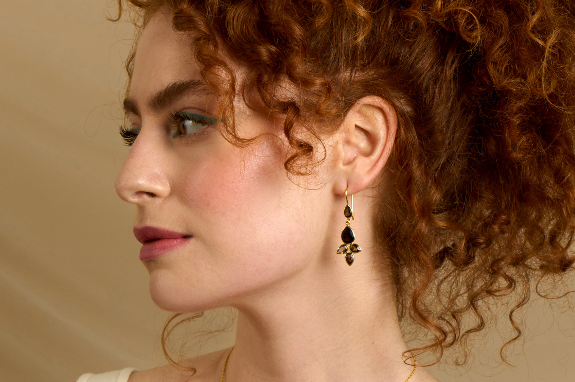 Hope Smoky Quartz Drop Earrings