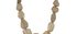 Lighter Smoky Quartz Long Knotted Necklace