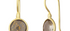 Lollipop Smoky Quartz Drop Earrings