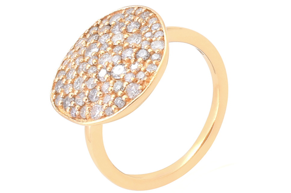 Starry Night Fine Gold & Diamond Ring