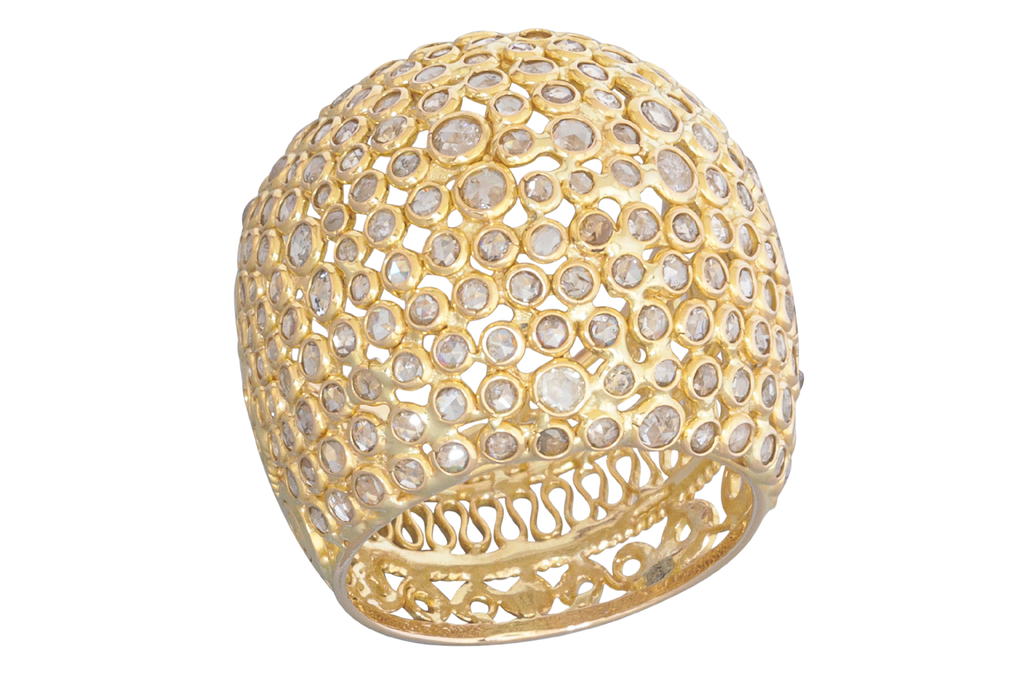Fine Gold Alcazar Diamond Ring