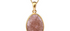 Strawberry Quartz Pendant Necklace