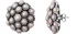 Pearl Button Stud Earrings