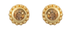 Sunbeam Citrine Stud Earrings