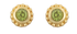Sunbeam Peridot Stud Earrings