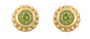 Sunbeam Peridot Stud Earrings