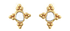 Delhi Diamond Sunburst Stud Earrings
