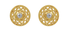 Talisman White Topaz Stud Earrings
