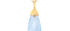Thalia Blue Topaz Pendant Necklace