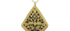 Thewa Work Peacock Pendant
