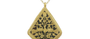 Thewa Work Peacock Pendant