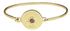 Labradorite Disc Torc Bracelet