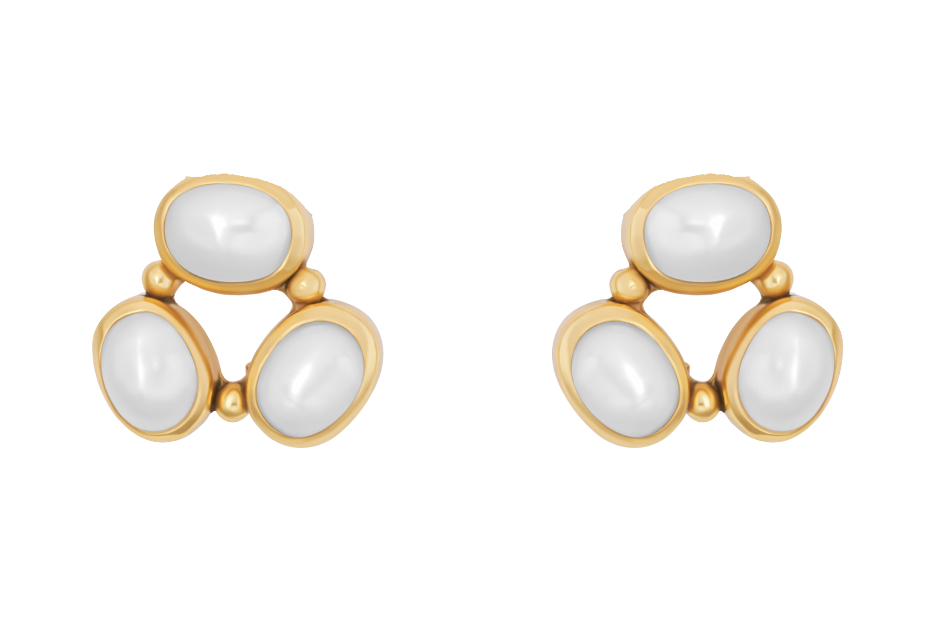 Alika Pearl Stud Earrings