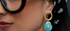 Coco Turquoise & Diamond Jadau Earrings