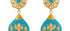 Turquoise & Diamond Fine Gold Earrings