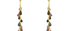 Valentina Tourmaline Beaded Earrings