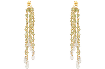 Waterfall Green Amethyst & Peridot Limited Edition Earrings