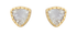 Zelda Green Amethyst Stud Earrings