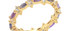 Ada Amethyst, Iolite & Blue Topaz Eternity Ring