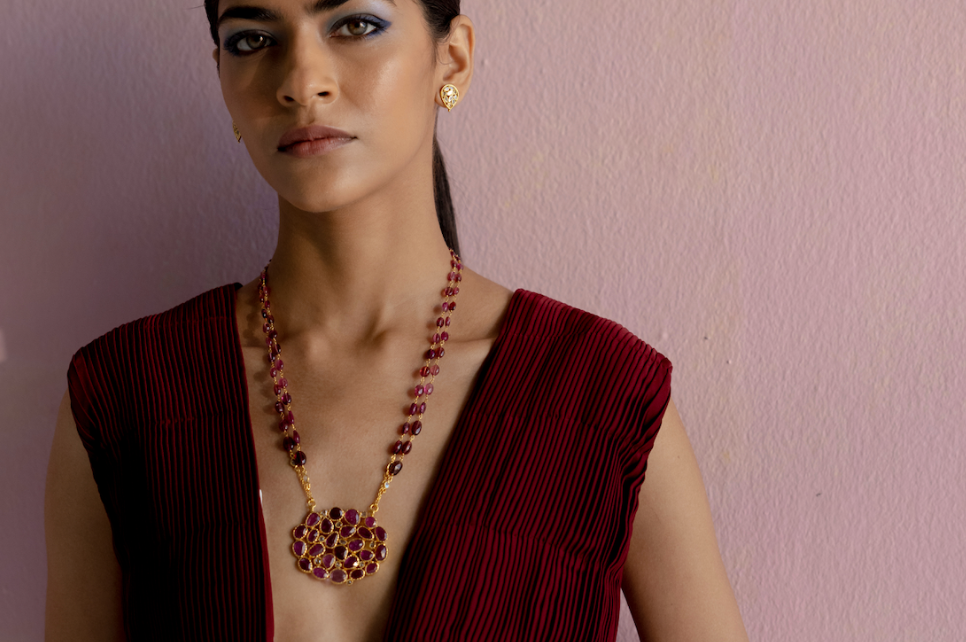 Adore Tourmaline & Diamond Necklace