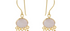 Aisha Rose Quartz and Tourmaline Drop Earrings