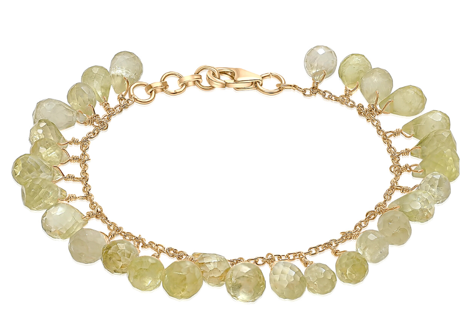 Alba Lemon Quartz Gemstone Bracelet