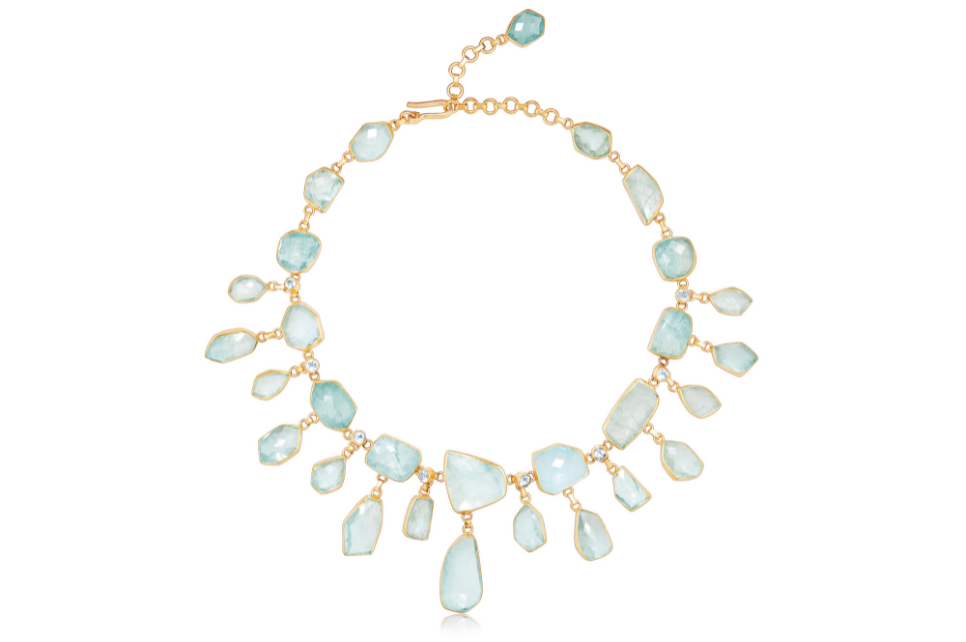 Aquamarine Mughal Necklace